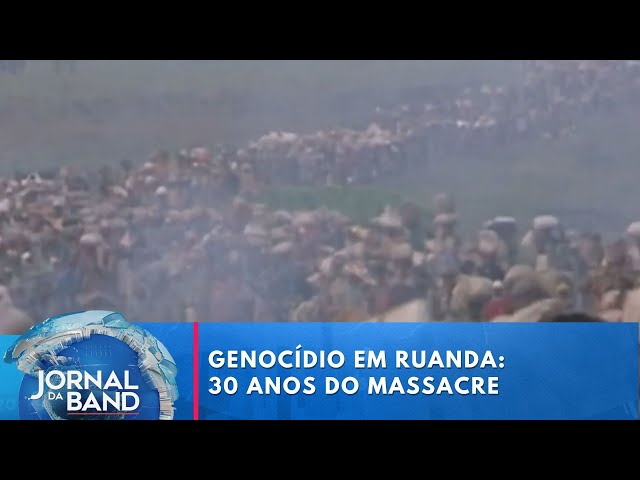 ⁣Genocídio em Ruanda: 30 anos do massacre | Jornal da Band