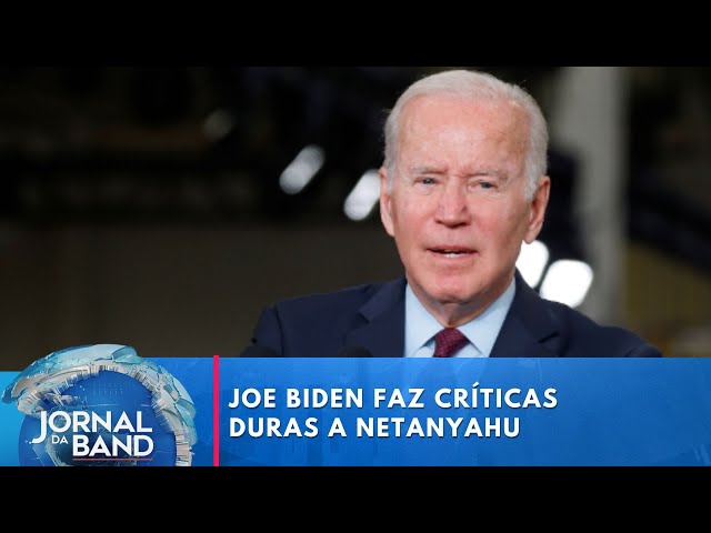 Joe Biden declara que Israel cometeu 'erro em Gaza' | Jornal da Band