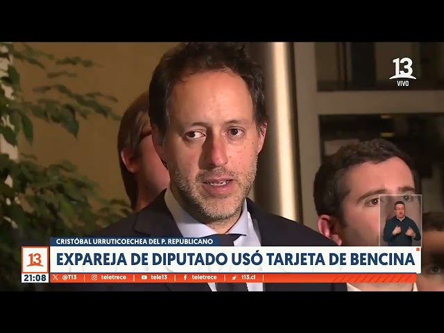 Expareja de diputado Urruticoechea del Partido Republicano usó tarjeta de bencina