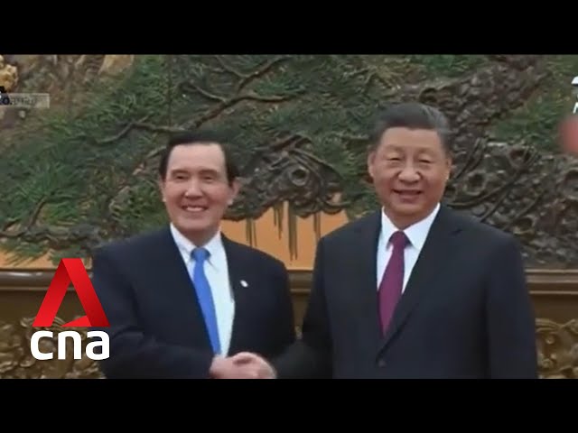 Chinese President Xi meets Taiwanese former leader Ma Ying-jeou in Beijing