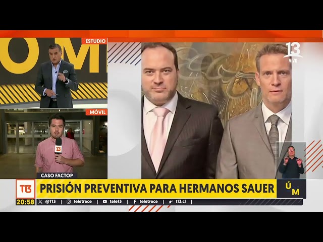 Decretan prisión preventiva para los hermanos Sauer en el marco del Caso Factop