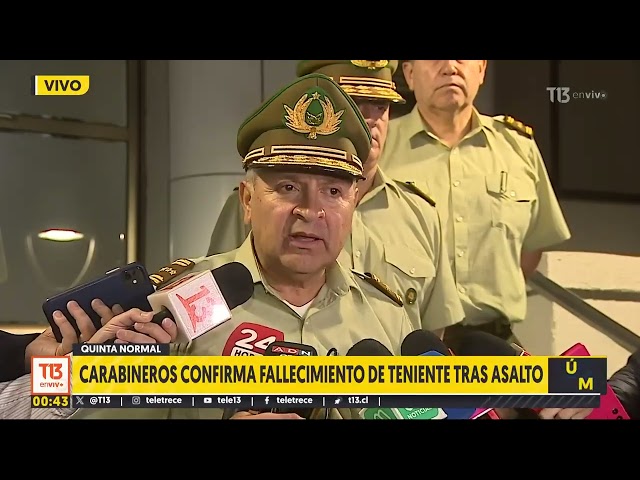 "Esto fue un cruel asesinato": General Yáñez entrega detalles sobre la muerte del teniente