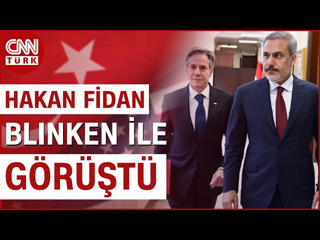 ABD'den Görüşme Talebi! Blinken ve Bakan Fidan'dan Gazze Diplomasisi! #Haber