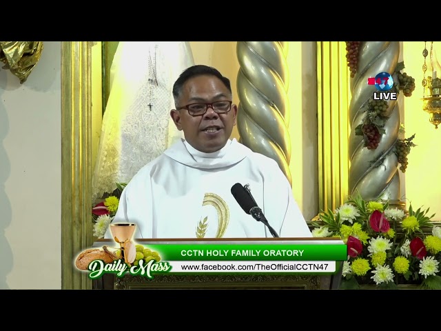 11 April 2024 HOMILY - By  Rev. Fr. Mhar Balili