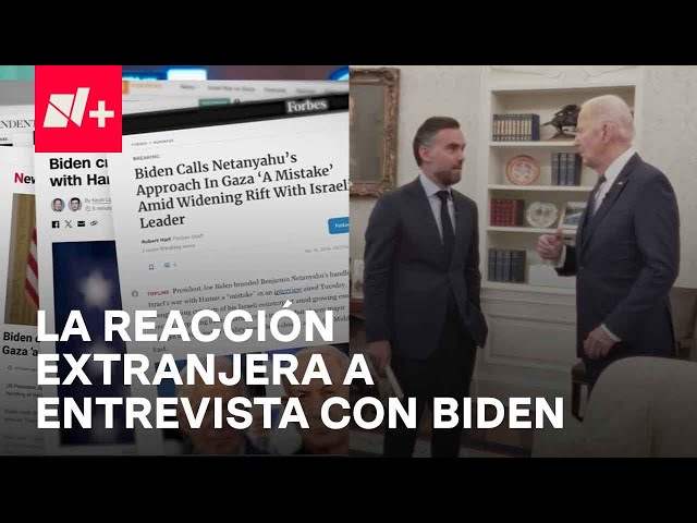 Así reaccionaron medios internacionales a entrevista de Biden para TelevisaUnivisión - En Punto