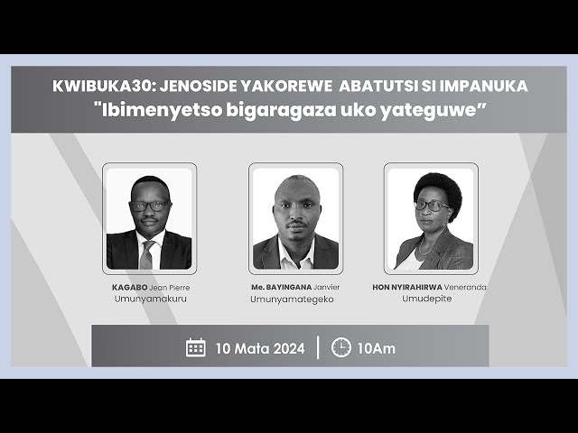 ⁣⚪️ #Kwibuka30: Jenoside yakorewe Abatutsi si impanuka | Ibimenyetso bigaragaza uko yateguwe