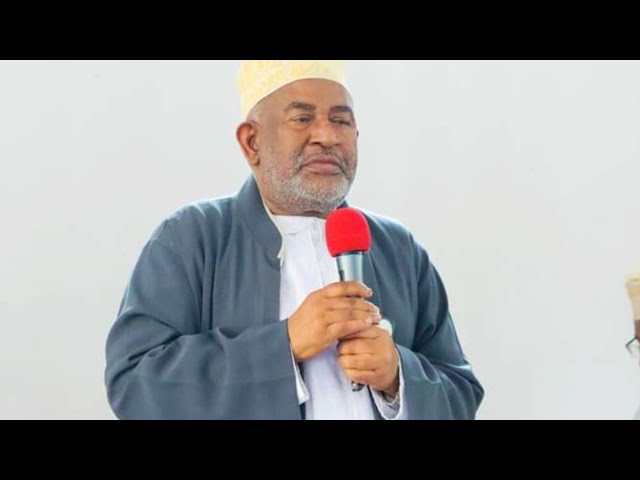 Discours d'AZALI Assoumani après la prière de l'Aïd Al Fitr 2024 à Mitsoudjé