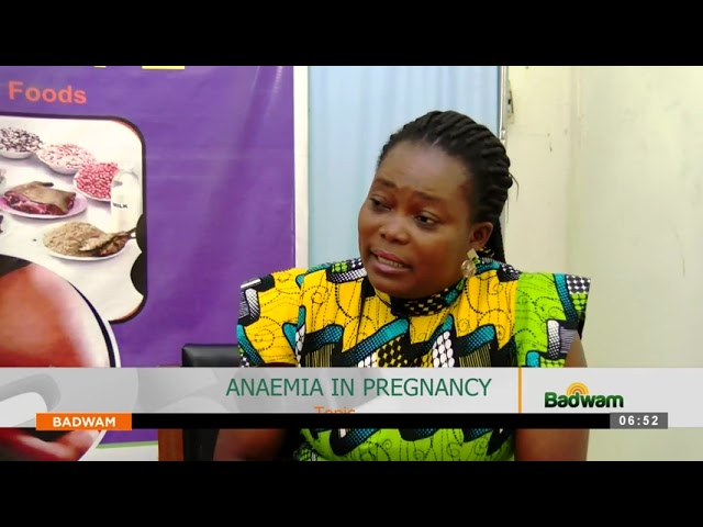 ⁣Health Tips: Anaemia In Pregnancy - Badwam on Adom TV (11-04-24)