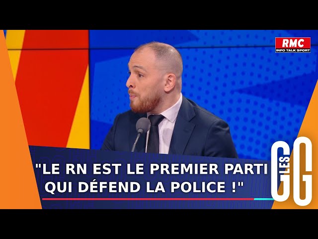 Le RN, le parti des policiers ? Mathieu Valet est face aux GG