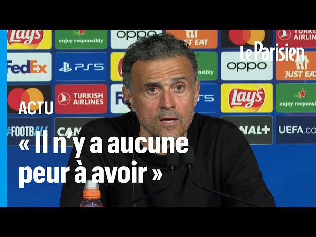 Défaite du PSG : Enrique veut « renverser la tendance » à Barcelone