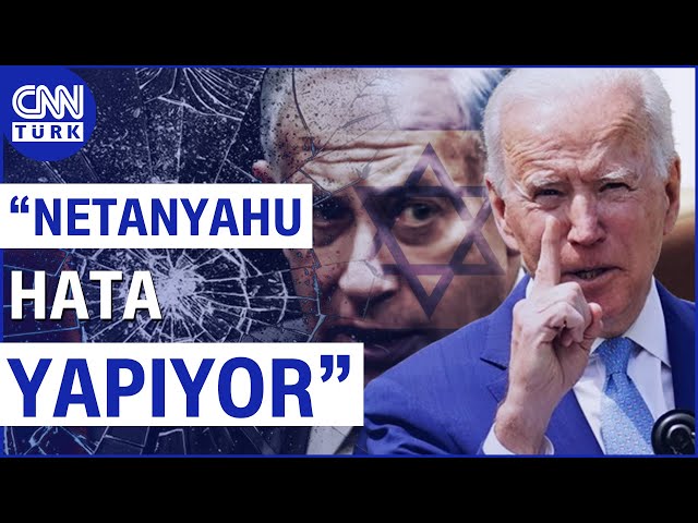 ABD Başkanı ve Netanyahu Arasında Soğuk Rüzgarlar! Biden'dan Netanyahu'ya "Hatalısın&