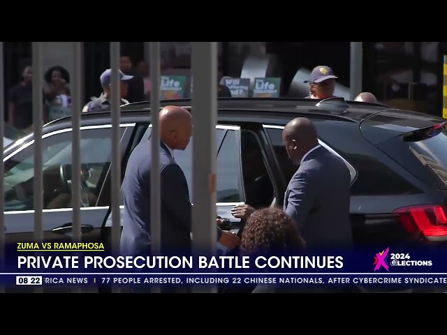 ⁣Zuma vs Ramaphosa | Private prosecution battle continues