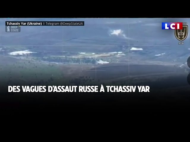 Des vagues d'assaut russe à Tchassiv Yar