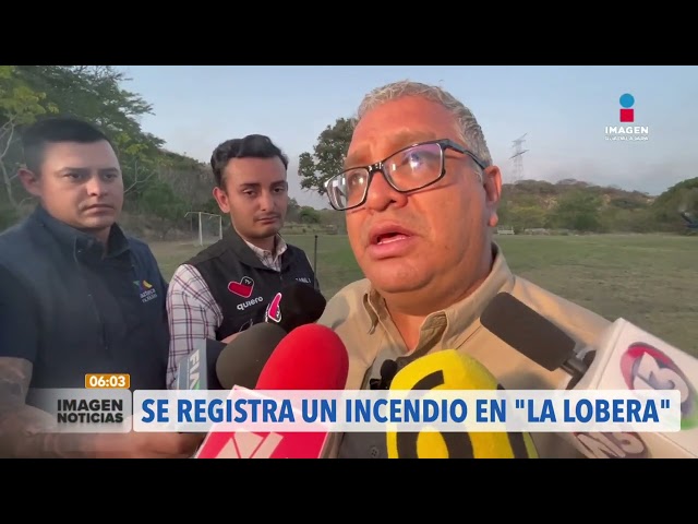 Se registra un incendia en "La Lobera".