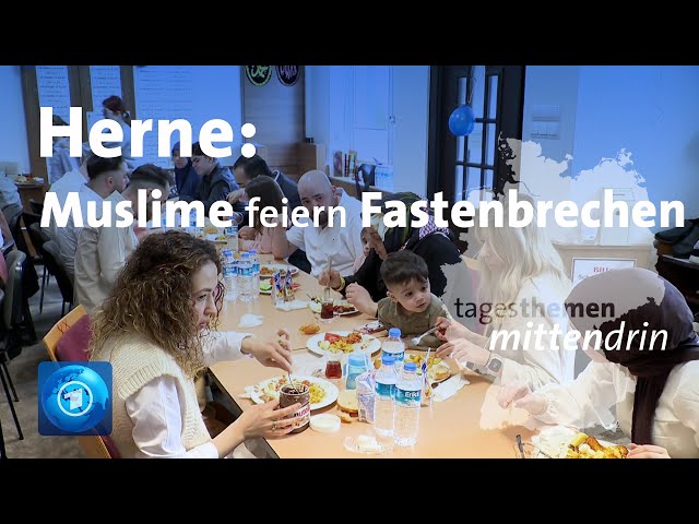 ⁣Herne: Muslime feiern Fastenbrechen | tagesthemen mittendrin