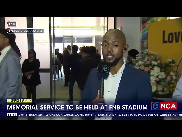 Luke Fleurs | Memorial service to be held at FNB stadium