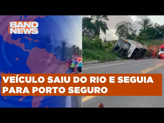 Acidente com ônibus deixa oito mortos no interior da Bahia | BandNews TV