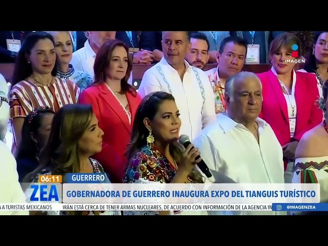 ⁣Inauguran la expo del Tianguis Turístico 2024 en Guerrero