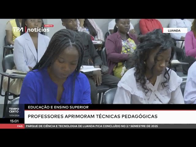 Educação e Ensino Superior -  Professores aprimoram técnicas pedagógicas