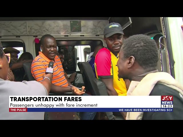 ⁣Transportation Fares: Passengers unhappy with fare increment