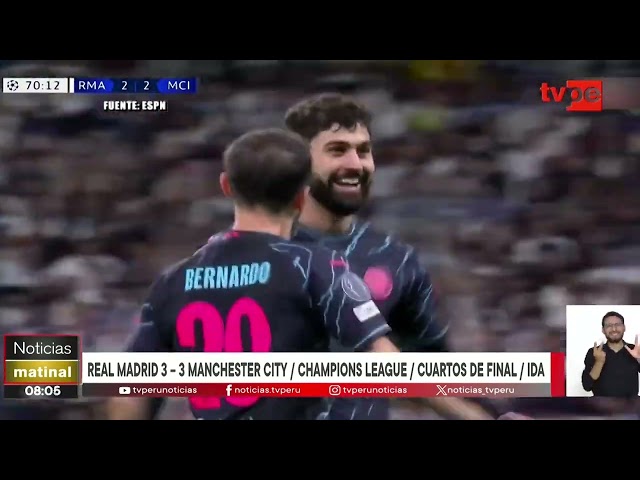 ⁣Champions League: Resumen de cuartos de final ida (09/04/2024) | TVPerú Noticias
