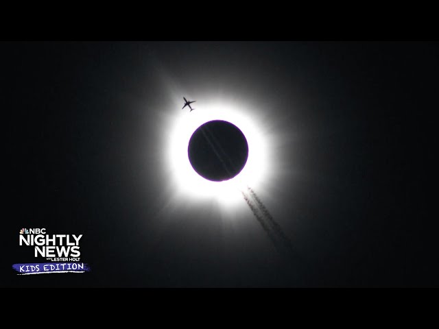 ⁣Families across the country experience a historic total solar eclipse | Nightly News: Kids Edition