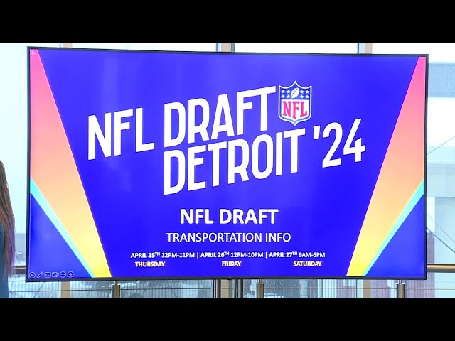 ⁣City of Detroit outlines transportation options for the NFL Draft