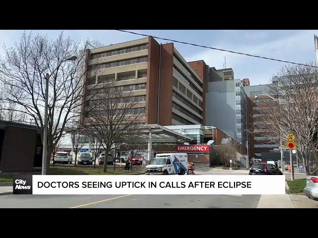 ⁣Some Ontario hospitals, eye-care professionals seeing increase of calls after solar eclipse