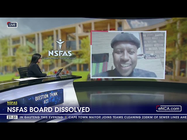 ⁣NSFAS board dissolved