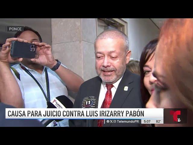 Causa para juicio contra suspendido alcalde de Ponce