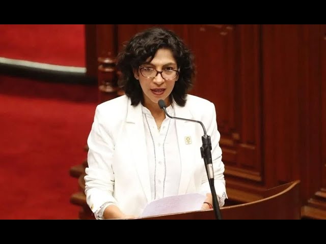 Congreso rechaza censura contra la ministra de Cultura