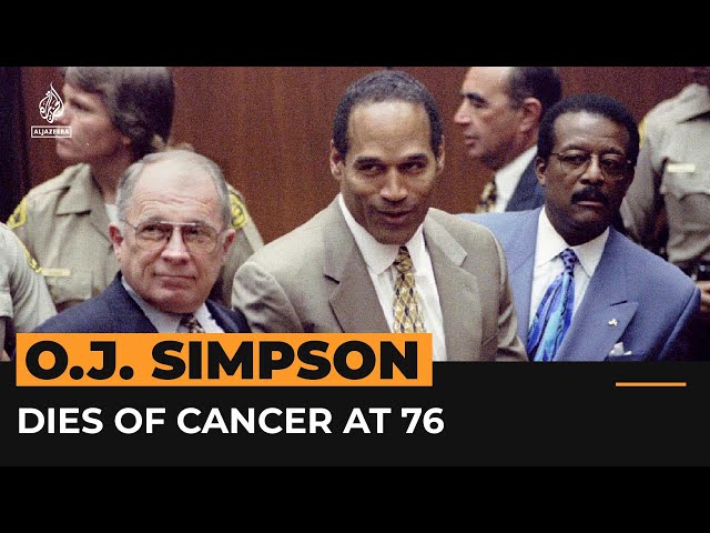 O.J. Simpson dies after battle with cancer | Al Jazeera Newsfeed