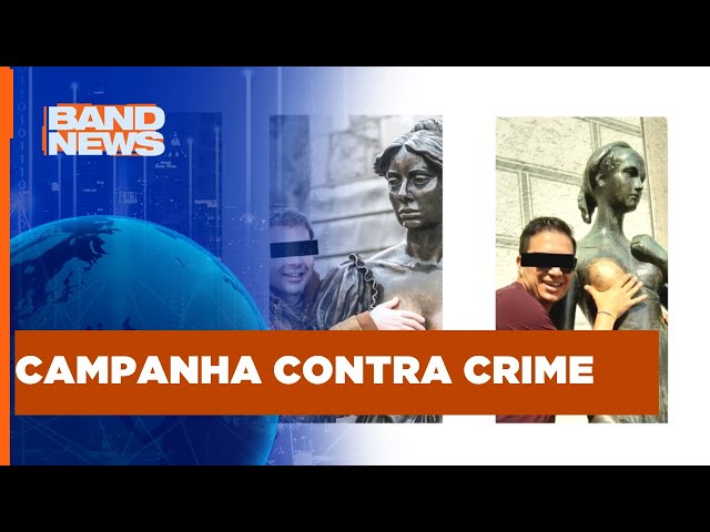 Alemanha usa estátuas para alerta contra assédio sexual | BandNews TV