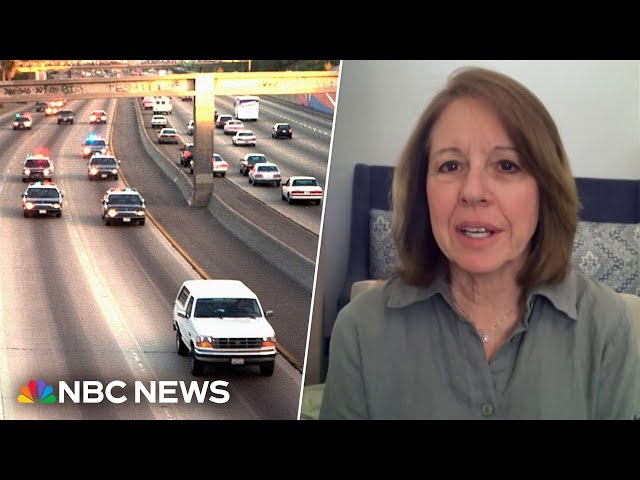 ⁣Helicopter journalist recalls capturing O.J. Simpson Ford Bronco chase