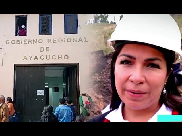 ¡Exclusivo! ¿Quién gobierna en Ayacucho? Los negociados de la vicegobernadora regional