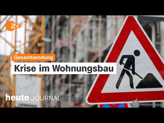 heute journal vom 11.04.2024 Wohnungsnot Deutschland, Drohungen Kommunalpolitik, Lage in der Ukraine