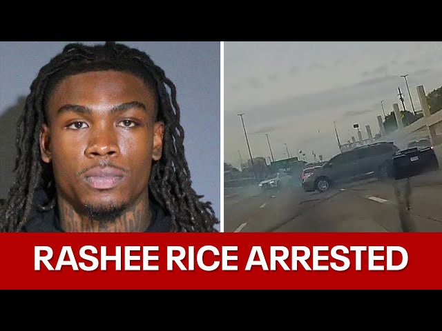⁣Chiefs WR Rashee Rice turns himself in to police after Dallas hit-and-run crash