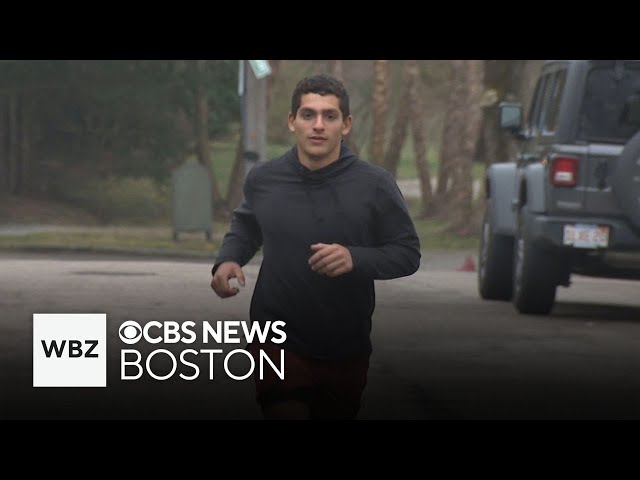 ⁣Youngest Boston Marathon athlete to run in memory of friend