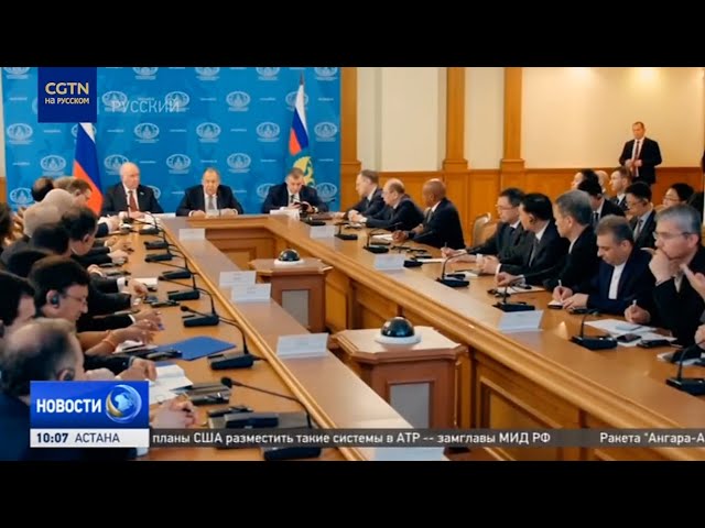 ⁣Глава МИД РФ встретился с парламентариями стран БРИКС