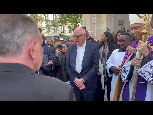 ⁣Obsèques de Maryse Condé à Paris