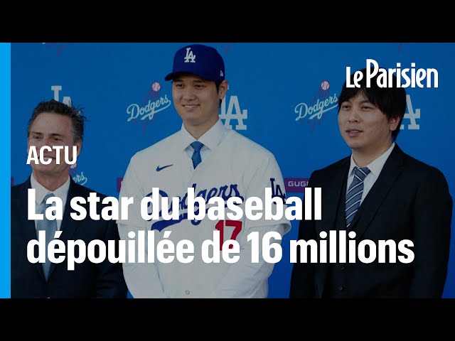 ⁣Le traducteur de cette star japonaise de baseball lui aurait volé 16 millions de dollars pour éponge