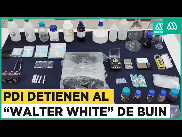 El "Walter White" de Buin: Bioquímico creaba poderosa droga "DMT"