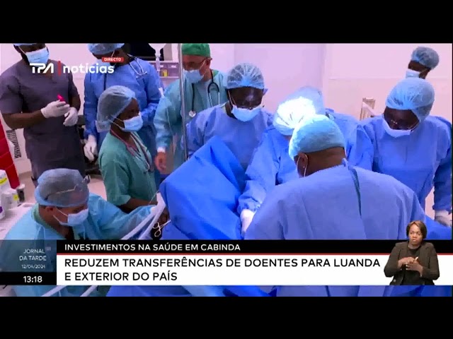 ⁣Investimentos na saúde em Cabinda reduzem transfêrencias de doentes para Luanda e exterior do país