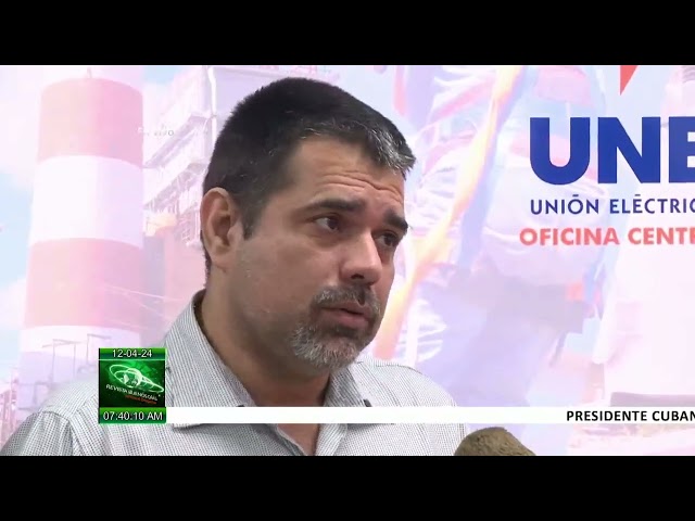 Actualización de la Generación Eléctrica en Cuba: 12/04/2024