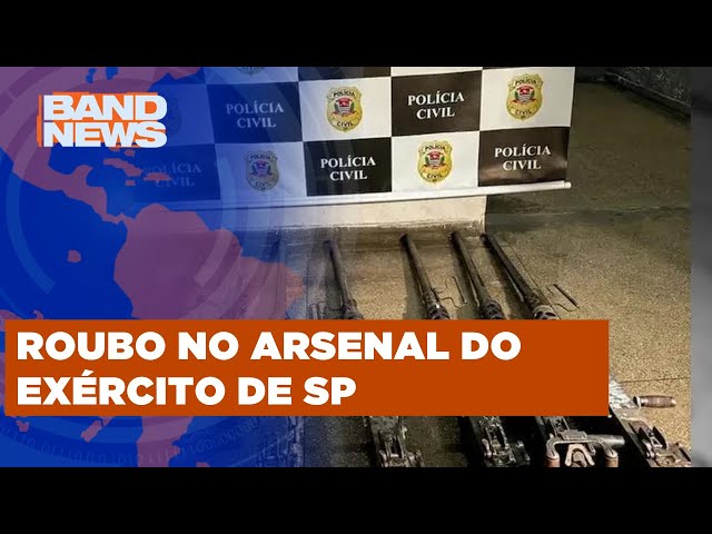 Polícia prende suspeitos de negociar 21 armas furtadas | BandNews TV