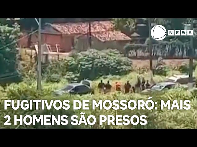 Mais dois homens apontados como ajudantes de fugitivos de Mossoró são presos