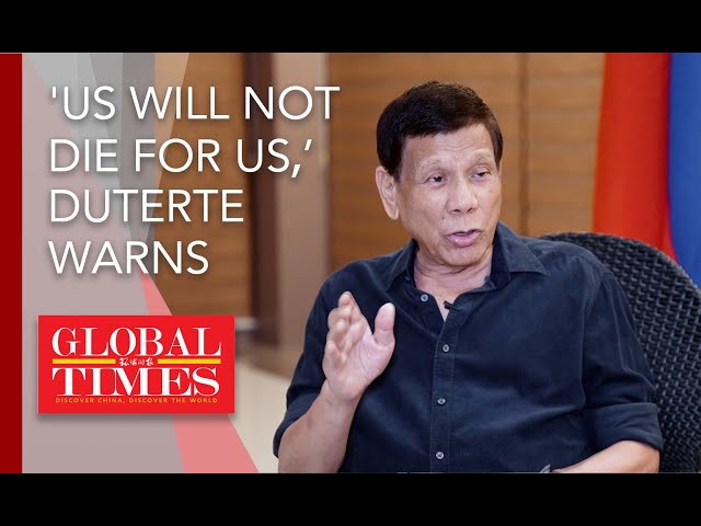 EXCLUSIVE：'US will not die for us,’ Duterte warns