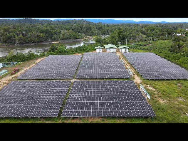 ⁣GLOBALink | Chinese solar power project aligns with Suriname's energy strategy: minister