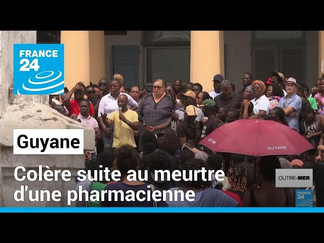 ⁣En Guyane, la colère des habitants suite au meurtre d'une pharmacienne • FRANCE 24