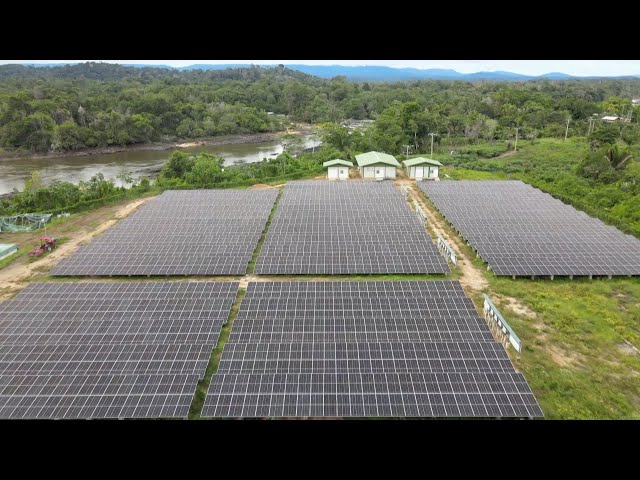 ⁣Chinese company helps remote villages solve power shortage in Suriname